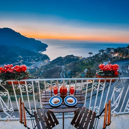 Villa Casa Chiarina Breathtaking Sea View Ravello Exterior foto